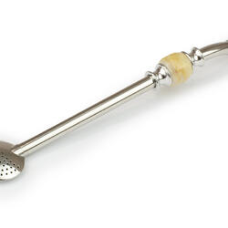 Stainless Steel Bombilla – Porcelain Decor