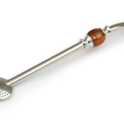 Stainless Steel Bombilla – Porcelain Decor