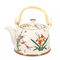 Floral Teapot with Strainer III – 900ml