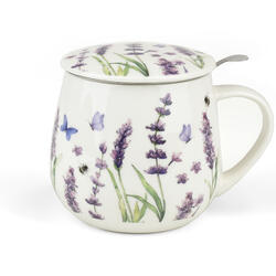 Cup with Strainer & Lid – Lavender