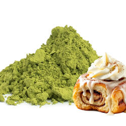 Cool Matcha Cinnamon Roll