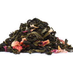 Rhubarb-Infused Strawberry – Green Tea