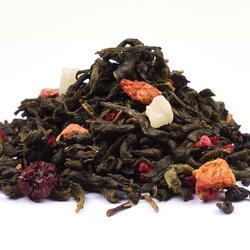 Raspberry Caress – Green Tea